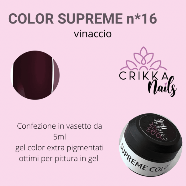 Color supreme 16